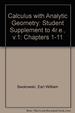 Commentary on Calculus With Analytic Geometry