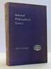 Selected Philosophical Essays