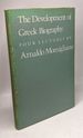 The Development of Greek Biography