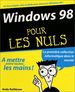 Windows 98 Pour Les Nuls