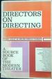 Directors on Directing By Cole, Toby, Chinoy, Helen K. (1963) Paperback