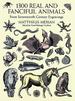1300 Real and Fanciful Animals From Seventeenth-Century Engravings, Matth�us Merian the Younger