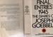 Final Entries 1945: the Diaries of Joseph Goebbels