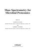 Mass Spectrometry for Microbial Proteomics