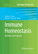 Immune Homeostasis: Methods and Protocols