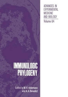 Immunologic Phylogeny - Hildemann, W