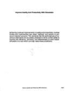Improve Quality and Productivity with Simulation