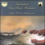 Improvisations, Concert Etudes, Meditations