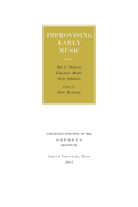 Improvising Early Music