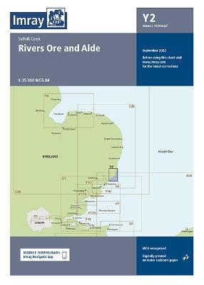 Imray Chart Y2: Rivers Ore and Alde - Imray