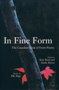In Fine Form: The Canadian Book of Form Poetry
