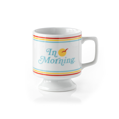 In Morning Ceramic Mug - Galison, and Brass Monkey, Brass