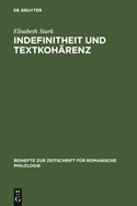 Indefinitheit und Textkoh�renz