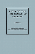 Index to the 1830 Census of Georgia