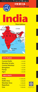 India Travel Map Third Edition (Periplus Travel Maps Country Map)