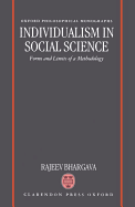 Individualism in Social Science: Forms and Limits of a Methodology