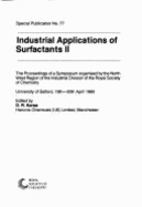 Industrial Applications of Surfactants II: Rsc