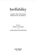 Ineffability : naming the unnamable from Dante to Beckett