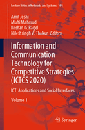 Information and Communication Technology for Competitive Strategies (Ictcs 2022): Ict: Applications and Social Interfaces