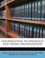 Information Technology and Work Organization