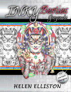 Inky Besties Greyscale: Grayscale Coloring Book
