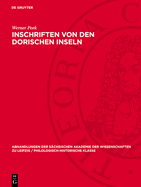Inschriften Von Den Dorischen Inseln