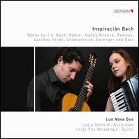 Inspiraci�n Bach - Domenico Cerasani (tape); Lux Nova Duo