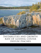 Instabilities and Growth Rate of Guiding Center Diffuse Pinches