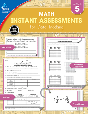 Instant Assessments for Data Tracking, Grade 5: Math - Smith, Redeana Davis