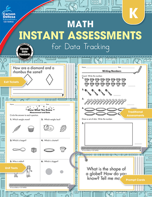 Instant Assessments for Data Tracking, Grade K: Math - Ritch, Jeanette