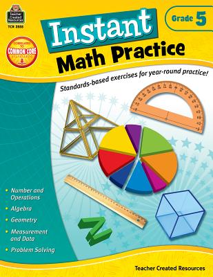 Instant Math Practice Grade 5 - James, Damon