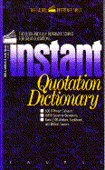 Instant Quotation Dictionary