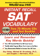Instant Recall SAT Vocabulary