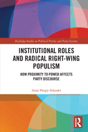 Institutional Roles and Radical Right-Wing Populism: How Proximity to Power Affects Party Discourse