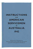 Instructions for American Servicemen in Australia 1942