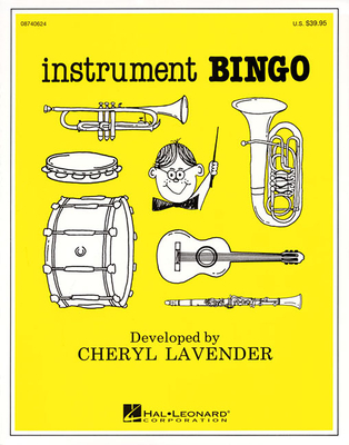 Instrument Bingo - Lavender, Cheryl