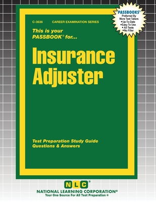 Insurance Adjuster - Passbooks (Compiled by)