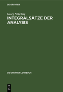 Integrals�tze Der Analysis