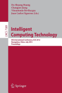 Intelligent Computing Technology: 8th International Conference, ICIC 2012, Huangshan, China, July 25-29, 2012, Proceedings