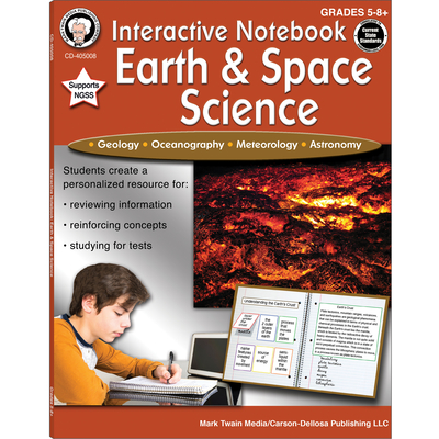 Interactive Notebook: Earth & Space Science, Grades 5 - 8 - Cameron, Schyrlet, and Craig, Carolyn