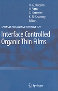 Interface Controlled Organic Thin Films
