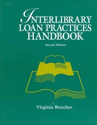 Interlibrary Loan Practices Handbook - American Library Association