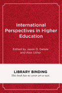 International Perspectives in Higher Education: Balancing Access, Equity, and Cost