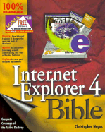 Internet Explorer 4 Bible With CD