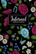 Internet Password Logbook: Logbook to Protect Usernames - Password Keeper - Personal Logbook - Passcode Notebook