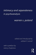 Intimacy and Separateness in Psychoanalysis