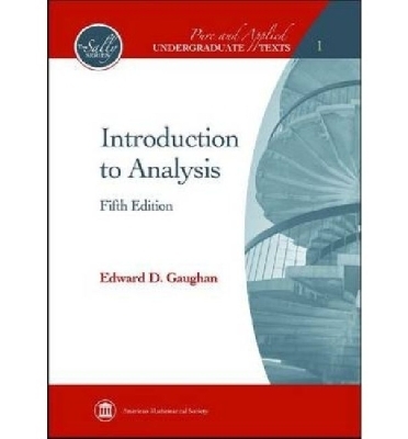 Introduction to Analysis - Gaughan, Edward