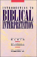 Introduction to Biblical Interpretation