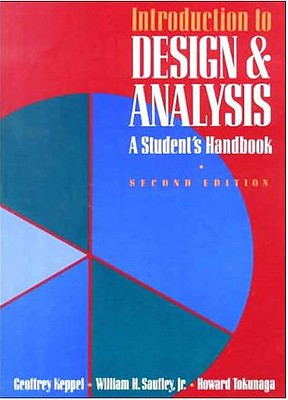 Introduction to Design and Analysis: A Student's Handbook - Keppel, Geoffrey, and Saufley, William, and Tokunaga, Howard