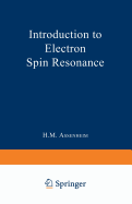 Introduction to Electron Spin Resonance
